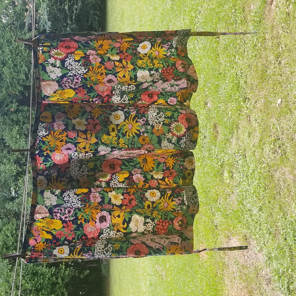 Vintage handmade wrap skirt